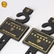 Gouden Folie die Logo Plastic Belt Hangers For-Kast stempelt