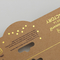 Matrijzenbesnoeiing Ontwerp Aangepast Kraftpapier die Kopbalkaarten Gouden Logo Printed vouwen