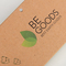 Duurzame Kraftpapier-Document Kopbal Kaarten Aangepast Logo Offest Printing