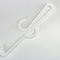 PE Semitransparent Plastic Sokhangers met het Embleem van de Foliedruk