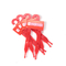 Rode Gekleurde van het het Paardmateriaal van Douanelogo plastic belt hangers for Riem Twee Rieken
